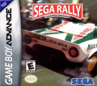 Sega Rally Championship GameBoy Advance US box art
